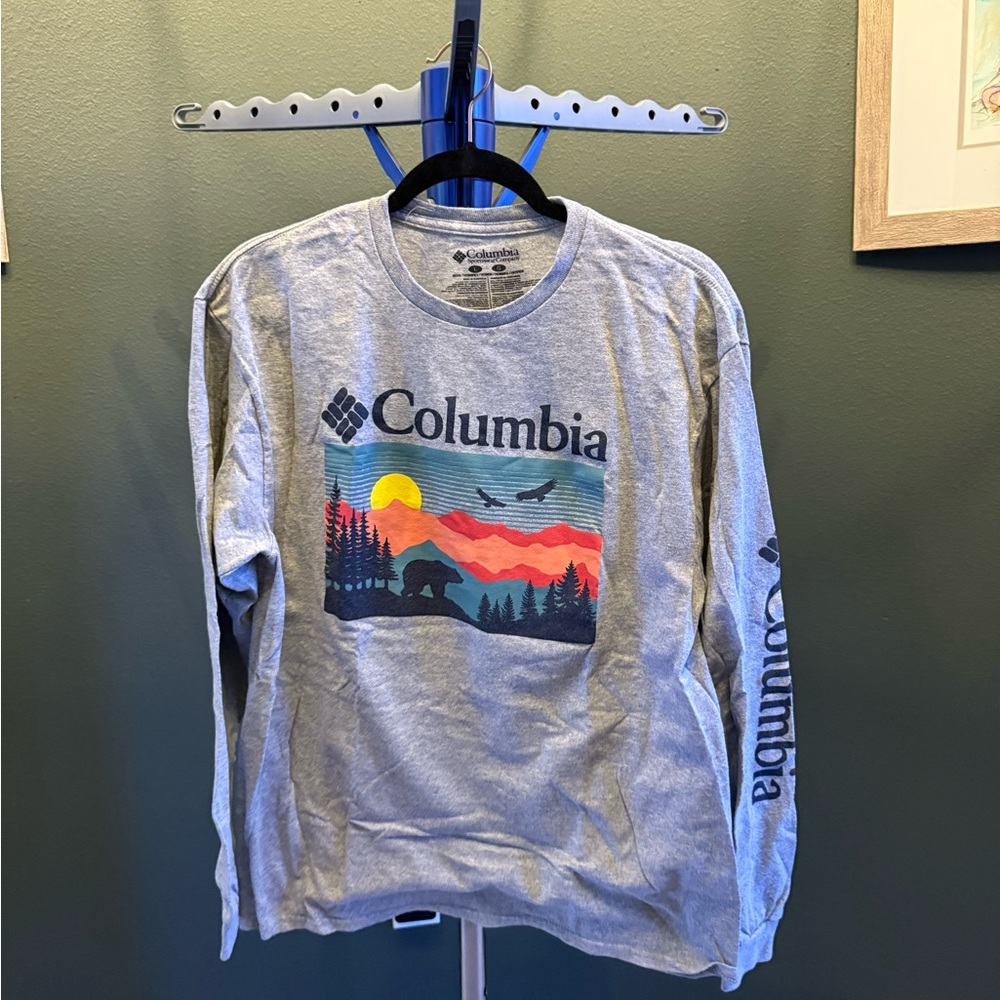 Men’s Columbia size large long sleeve t shirt